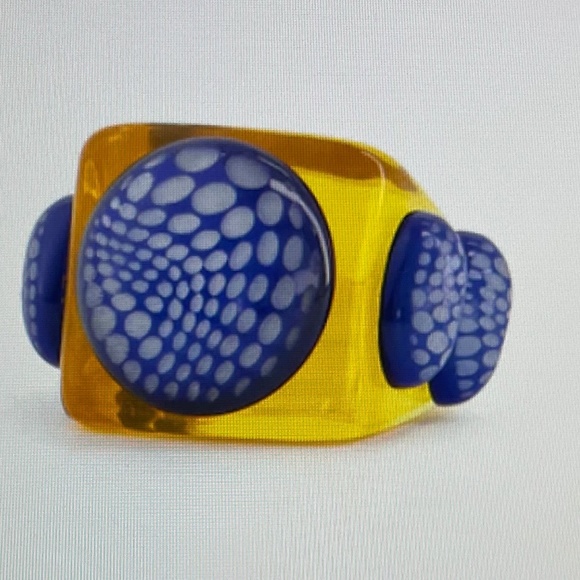 Jean Paul Gaultier Jewelry - Jean Paul Gaulter X La Manso The Blue Submarine Ring recycled plastic